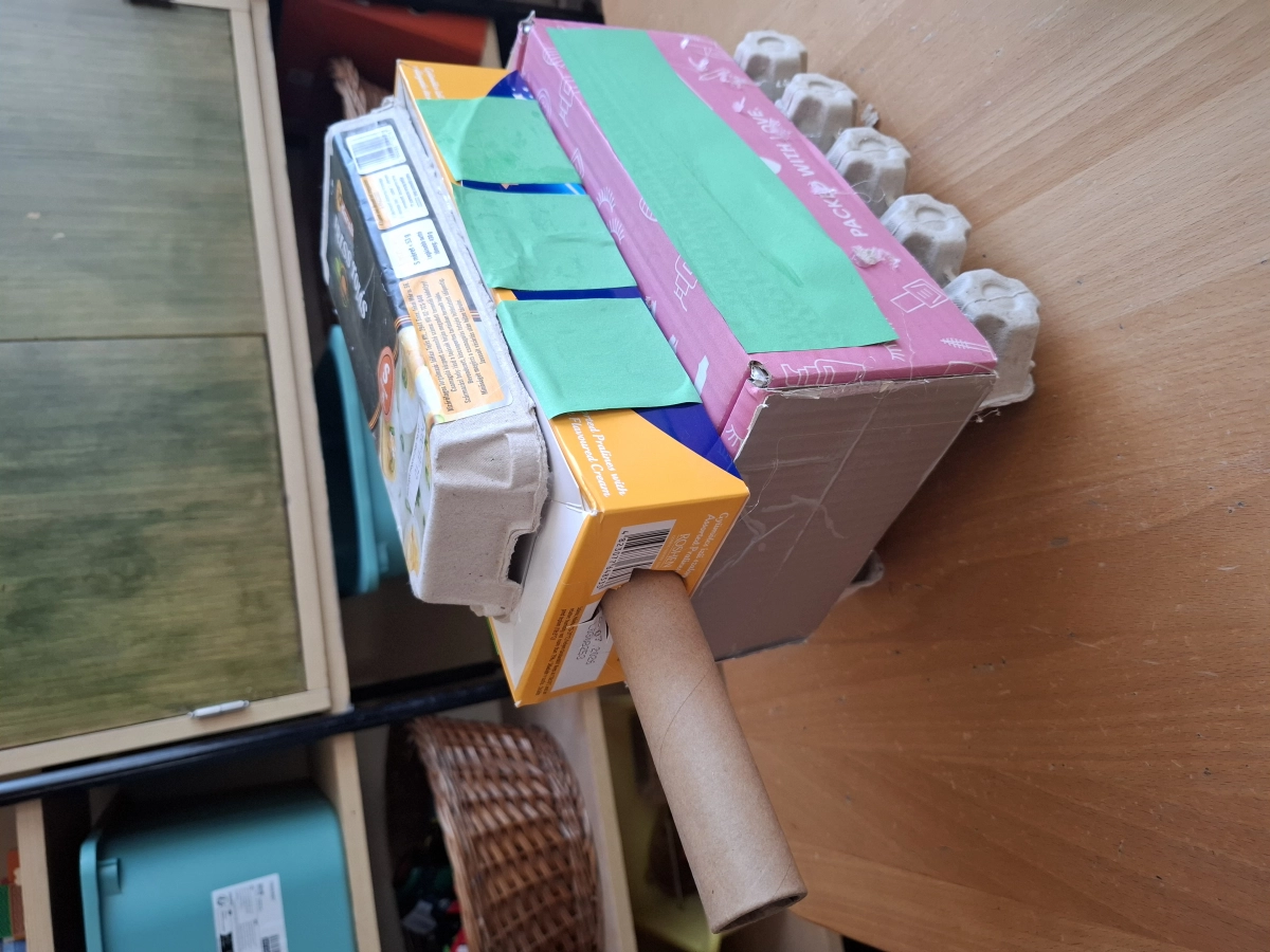 Zöld óvoda Szivárvány csoport Tank 2